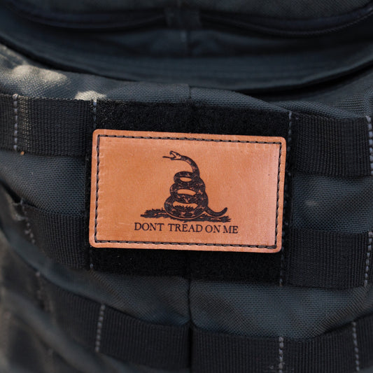 Gadsden Don't Tread On Me Leather Patch